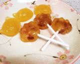 梅干入り❀べっこう飴作り方6写真
