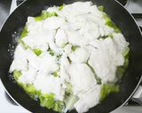 鶏むね肉とキャベツのフライパン塩麹蒸し作り方8写真