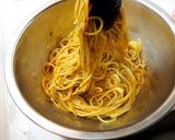 海苔の佃煮の大量消費に！海苔パスタ作り方4写真