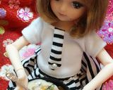 リカちゃんサイズ♡豚キムチ(チーズ)ꕤ*作り方9写真