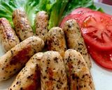 鶏胸肉でピリ辛味噌ソーセージ風作り方7写真