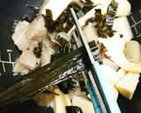 炊飯器で牛すじとタケノコの煮物作り方4写真