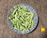 スナップエンドウのからしマヨチーズがけ作り方4写真