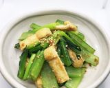小松菜と油揚げの酢醤油和え。お弁当にも。作り方5写真