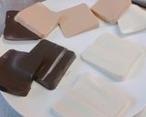 簡単！ビックリ✨切るだけ！3色の胡麻豆腐作り方4写真
