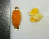 【離乳食】柑橘類の実を取る方法【時短？】作り方2写真