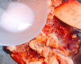 ピリ辛で美味し〜✨鶏肉の麻婆風作り方7写真