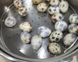 うずら卵の肉巻き作り方1写真