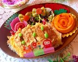 4月26日　カツとじ　置き弁当作り方1写真