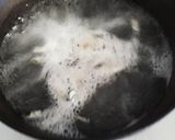 鉄分補給　煮干しの味噌汁作り方2写真