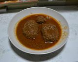 お手軽簡単煮込みハンバーグ作り方23写真