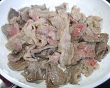 簡単！牛肉のしょうが焼き作り方2写真