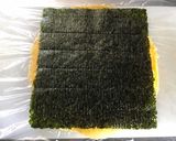 ラップde簡単♡卵海苔巻き風おにぎり作り方4写真