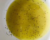 ♪鯛とホタテ色鮮やかカルパッチョ風サラダ作り方1写真