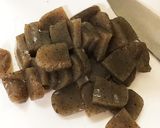 【ダイエット】きのこと蒟蒻の鶏ガラ炒め作り方1写真