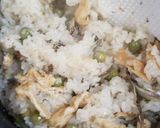 煮干と豆とおあげのおこわ作り方9写真