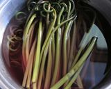 ぜんまい保存法 あく抜き作り方4写真