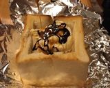 ハニートースト、アイス乗せ作り方3写真