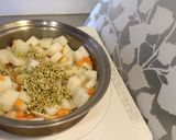 そばの実が香る♪大根豆乳とろとろリゾット作り方5写真