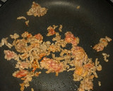 新玉ねぎとひき肉のオイスター炒め作り方1写真