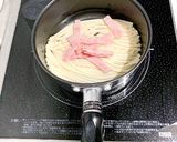 IH一口コンロで☆簡単カルボナーラ作り方2写真