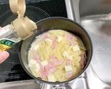 IH一口コンロで☆簡単カルボナーラ作り方5写真