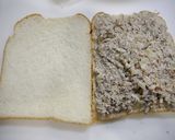 中性脂肪対策！鯖マヨサンドイッチ作り方4写真