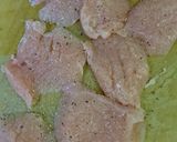 柔らかな鶏ジェノベーゼ添え作り方1写真