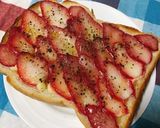 変わりいちごトースト作り方5写真