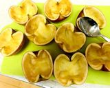 りんごをカップケーキ作り方1写真