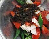 さっぱり⭐オクラ長芋トマトのもずく酢あえ作り方2写真
