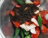 さっぱり⭐オクラ長芋トマトのもずく酢あえ作り方2写真