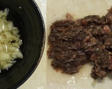 セロリと厚揚げとしめじのアンチョビ炒め作り方2写真