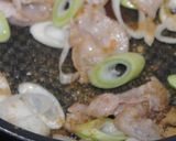 ねぎと豚肉の痺れうどん作り方2写真