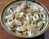 ねぎと豚肉の痺れうどん作り方4写真