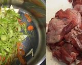 牛すじ肉とプルーンの赤ワイン煮作り方2写真