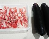 豚肉とナスのさっぱり炒め作り方1写真