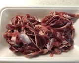 簡単親父料理！酢モツ風砂肝作り方2写真