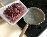 簡単親父料理！酢モツ風砂肝作り方3写真