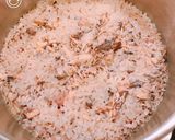 圧力鍋で、鯖の水煮缶の炊き込みご飯作り方8写真