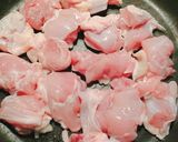 ♪山芋と鶏肉の甘辛しょうが煮♪作り方1写真