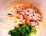 離乳食完了期～幼児食　野菜のホットケーキ作り方2写真