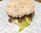 簡単焼肉とハンバーグライスバーガー作り方7写真