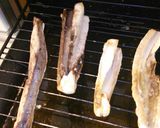 天然ブリのハラス塩焼き。作り方3写真