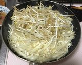 低糖質☆もやしとえのきのバター炒め作り方3写真