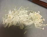 えのきとネギの卵とじ丼作り方1写真
