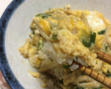 えのきとネギの卵とじ丼作り方9写真