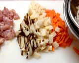 モチモチ♪餅米100%の山菜炊きおこわ作り方3写真