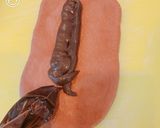 HBと食パン型で、ココア生チョコ食パン作り方8写真