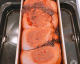 HBと食パン型で、ココア生チョコ食パン作り方17写真